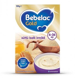 Bebelac Gold Sütlü Ballı İrmikli 250 gr Kaşık Mama kullananlar yorumlar